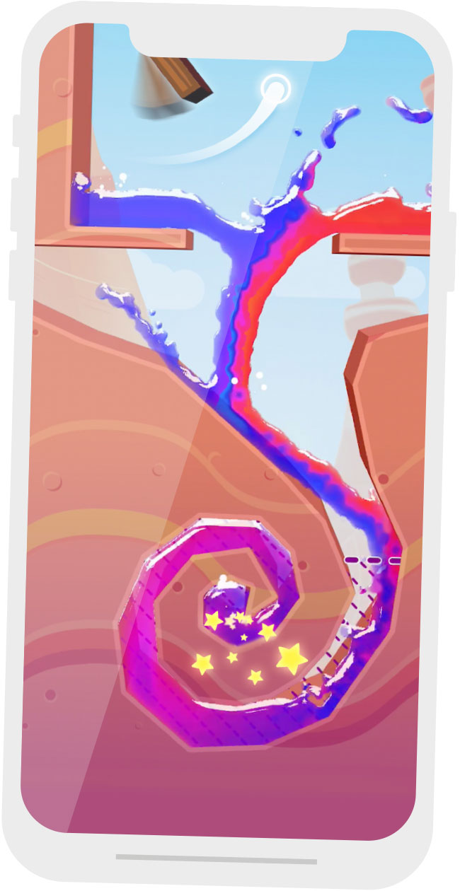 game promo on phone
