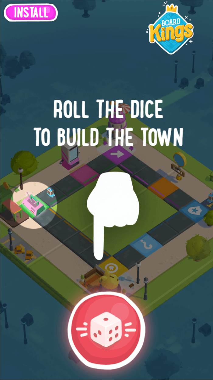 Board Kings playable ad