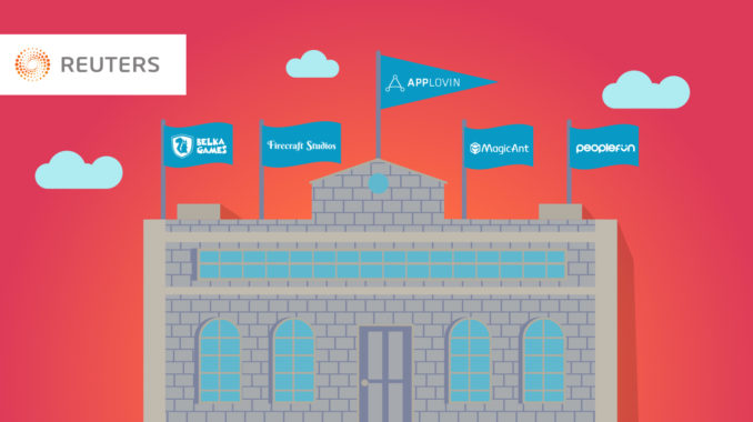 Reuters AppLovin game studios investments