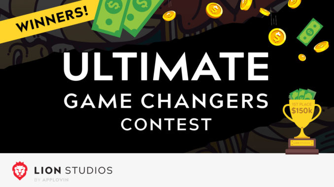 Ultimate game changers winners