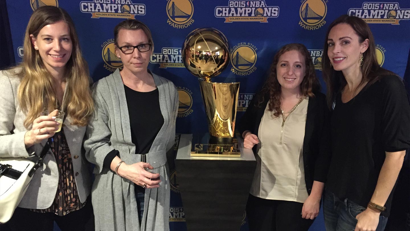 Another winning night with the Warriors… and our partners