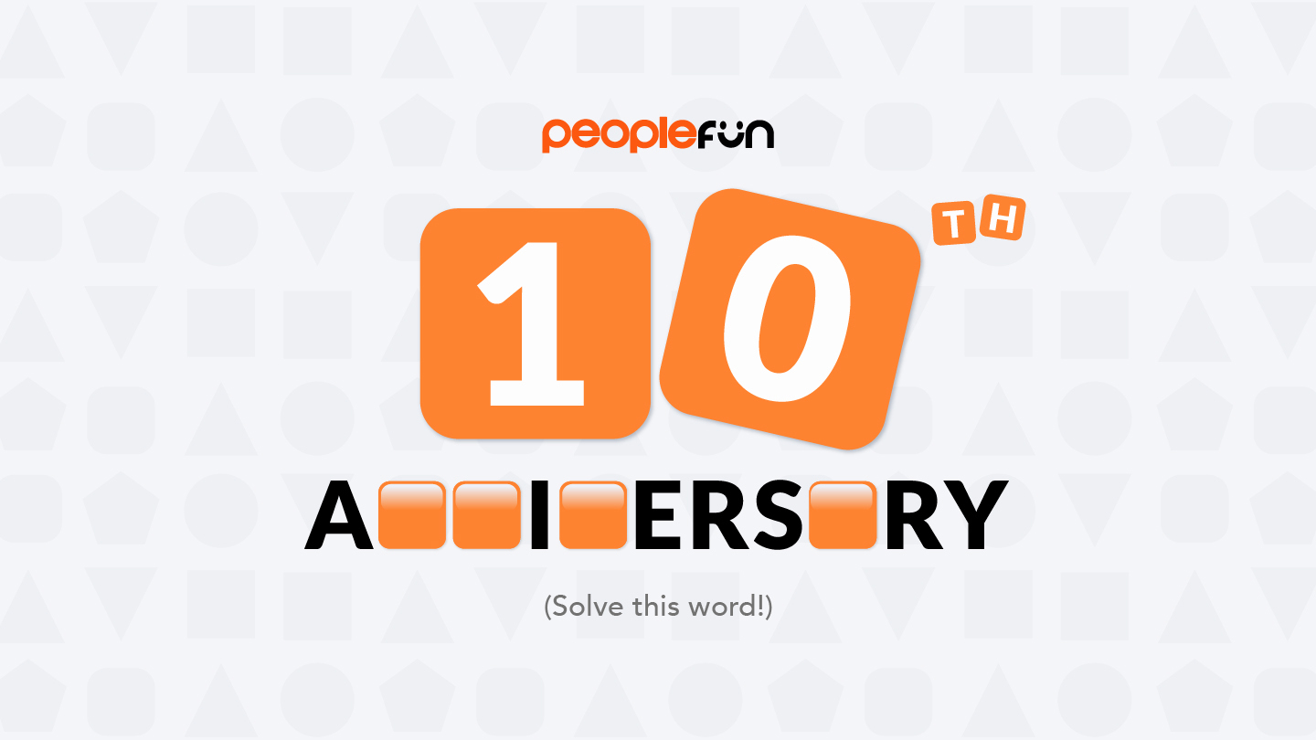 PeopleFun Celebrates 10 Years of Exceptional Growth, Plus Wordscapes Turns 4!