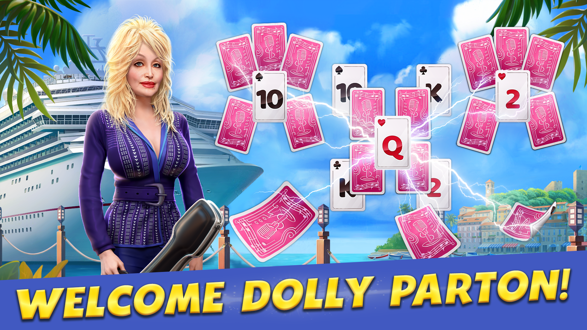 Dolly Parton Joins Belka Games On Board Solitaire Cruise