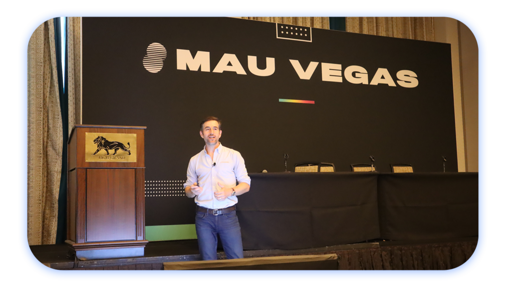 MAU Vegas 2023 user acquisition for non-gaming apps