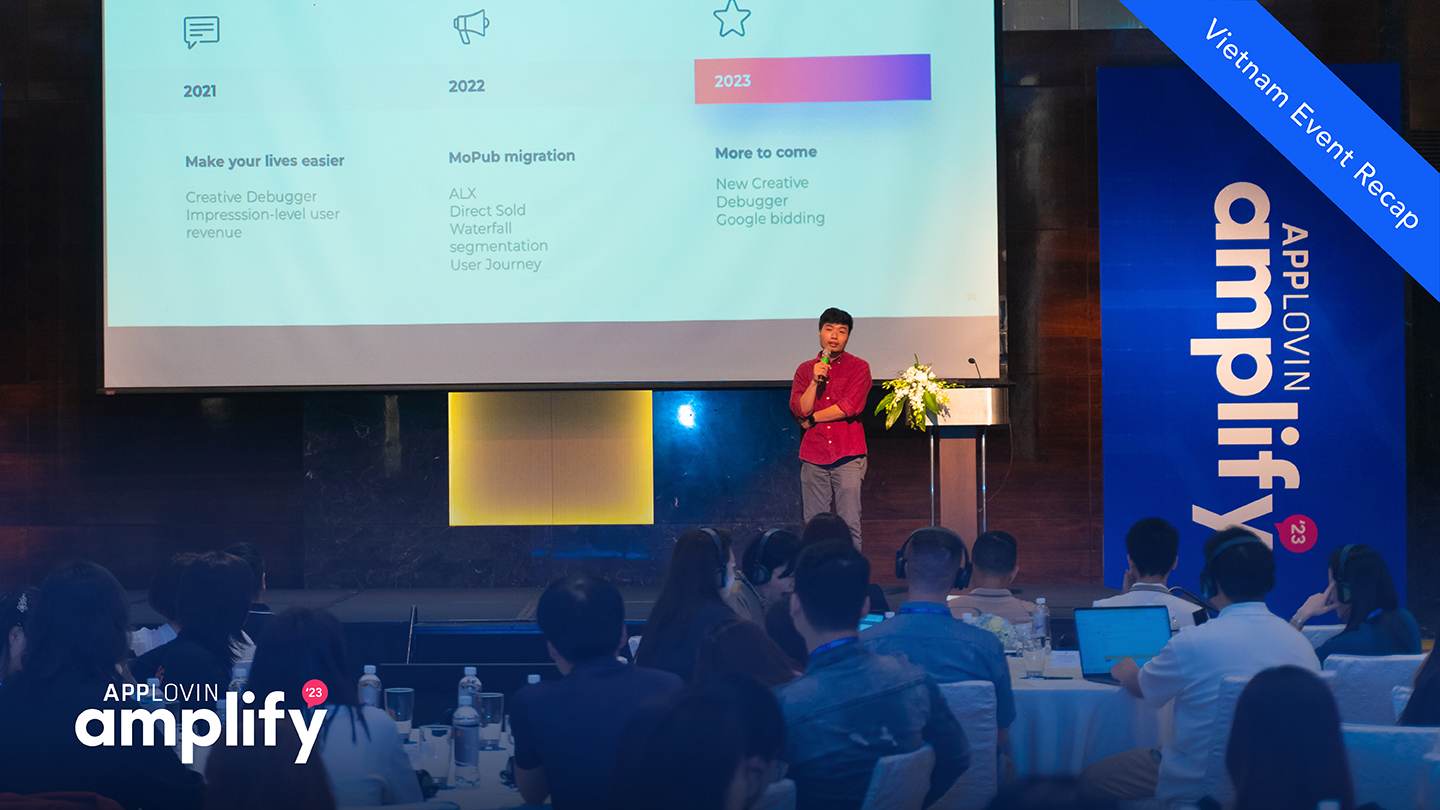AppLovin의 Amplify Vietnam 2023 행사 참석기 